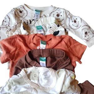 Bundle lot of 5 Disney Baby Clothes 12 Month To 24 Months